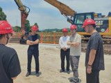 公路工程集团主要领导带队到惠肇高速 SG06 标开展 “五一” 安全生产专项检查